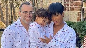 Steve Greener with his wife Tamron Hall (1)
